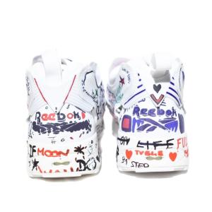 Reebok VETEMENTS 17SS INSTAPUMP FURY 落書き スニーカー 27cm ホワイト