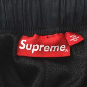 Supreme 23FW Spellout Embroidered Track Pant M ブラック