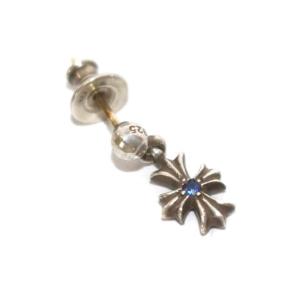 CHROME HEARTS タイニーE CHプラス ドロップピアス 片耳 925 14K シルバー
