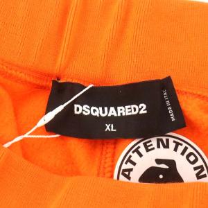 DSQUARED2 ICON Relax Shorts ショートパンツ ハーフパンツ ロゴ XL オレンジ S79MU0029