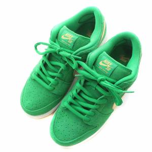 NIKE BQ6817-303 SB DUNK LOW スニーカー 27cm グリーン