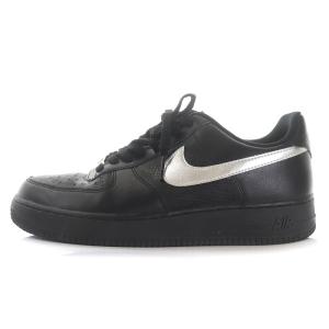 WMNS AIR FORCE 1 LOW 07 BLACK/METALLIC SILVER 28cm