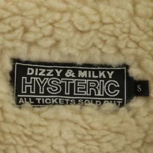 HYSTERIC GLAMOUR ウエスタン ベスト ボア Vネック アウター スエード調 前開き S キャメル