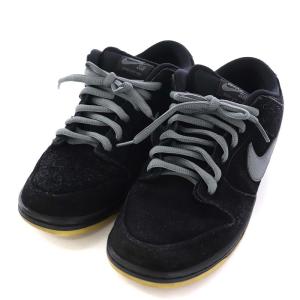 NIKE SB Dunk Low Pro Black Fog スニーカー シューズ スエード US9.5 27.5cm 黒 ブラック BQ6817-010