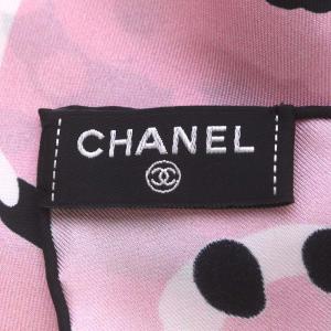 CHANEL G23 CHANEL-DAKAR スカーフ ココマーク シルク ピンク