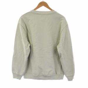 WIND AND SEA MADNESS スウェット トレーナー 長袖 クルーネック ロゴ S クリーム MWS-SW1