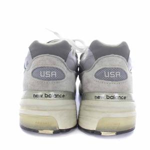New Balance M992GR スニーカー スエード メッシュ 27.5cm グレー