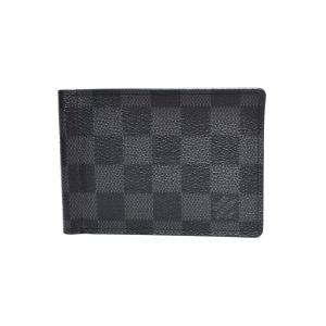 N61000 財布 カードケース マネークリップ ダミエ グラフィット ポルトフォイユ ブラック