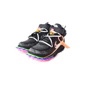 NIKE Off-White Air Force 1 Mid Black スニーカー US7.5