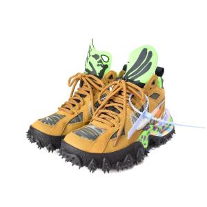 NIKE × オフホワイト DQ1615-700 AIR TERRA スニーカー 25.5cm ベージュ