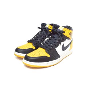NIKE 555088-711 AIR JORDAN 1 HIGH OG TAXI 27cm イエロー