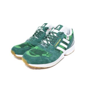 adidas Originals アベイジング エイプ A BATHING APE アンディフィーテッド UNDEFEATED ZX 8000 Green スニーカー