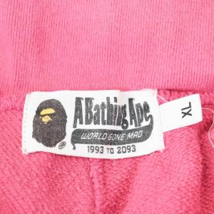 A BATHING APE ショートパンツ ハーフパンツ XL ピンク 001SPG301013X