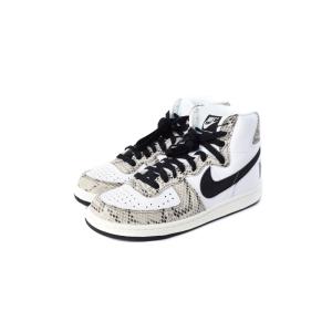 NIKE Terminator High Cocoa Snake WHITE BLACK-SAIL-COCOA