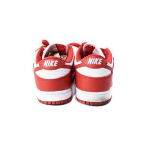 NIKE Dunk Low SP White and University Red