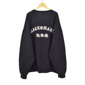 WACKO MARIA 舐達磨 HIGHTIMES CREW NECK SWEAT SHIRT XXL ブラック