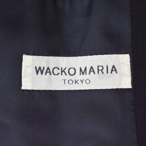 WACKO MARIA テーラードジャケット ブレザー シングル 2B ウール M 黒 ブラック 07AW-TAI-105