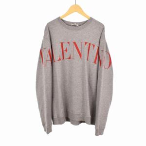 20SS スウェット トレーナー プルオーバー ロゴ プリント XL グレー UV3MF05N5FP