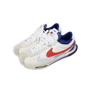 NIKE × sacai DQ0581-100 Zoom Cortez スニーカー 28cm ホワイト