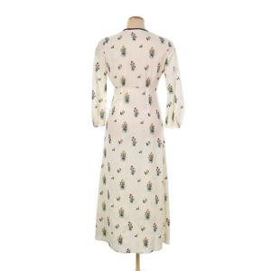 Mame Kurogouchi MM18SS-DR048 18SS SilkCotton I‐Line Dress 1 ホワイト