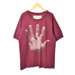 Verner panton 19SS Hand Tshirt L ボルドー