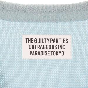 WACKO MARIA 24SS MOHAIR CARDIGAN TYPE-2 L ライトブルー