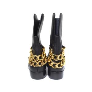 GIUSEPPE ZANOTTI チェーンブーツ レザー 43 ブラック