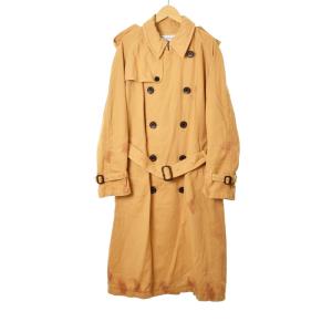 23SS Vintage Wash single Trench Coat