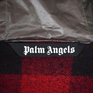 PALM ANGELS ボア フリース ジャケット XL レッド PMEA127E20FAB001