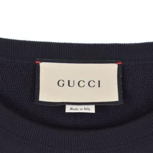 GUCCI 20SS きのこ グラフィックプリント スウェット S ブラック 563972