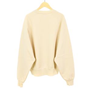 AMI Alexandre Mattiussi SPEUSW022 ハートロゴ スウェット トレーナー プルオーバー M クリーム