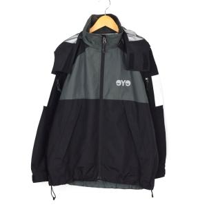 18AW AD2018 REFLECTIVE HOODED S 黒