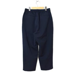 nanamica WIDE EASY PANTS ワイドイージーパンツ スラックス 32 紺 ネイビー SUCS220E