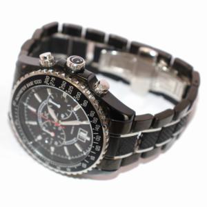 GUESS 腕時計 GUESS COLLECTION クォーツ アナログ クロノグラフ 黒 ブラック GC 46001G