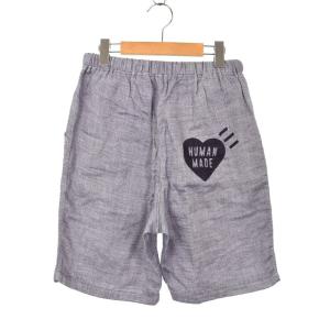HUMAN MADE CHAMBRAY GAUZE SHORTS ショートパンツ ハーフパンツ ショーツ S 青 ブルー
