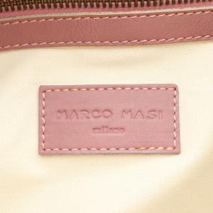 marco masi green label relaxing取扱 ワンショルダーバッグ ハンドバッグ レザー ピンク