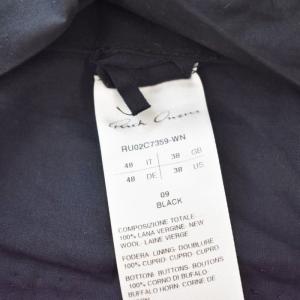 Rick Owens パンツ ウール 48 ブラック RU02C7359-WN