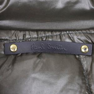 PAUL SMITH ラムレザー ダウンジャケット M ブラック pm-mn-62852