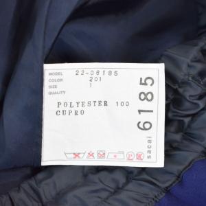 sacai 22SS Technical Jersey Skirt 1 ネイビー 22-06185