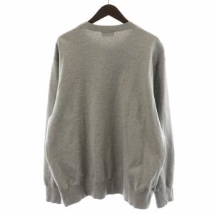 kolor 23SS スウェット トレーナー ロゴ プリント 2 M グレー 23SCM-T09205