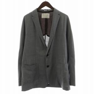 T/W トロピカル テーラードジャケット シングル ウール 3 L グレー 20SCM-J07111 /AN34