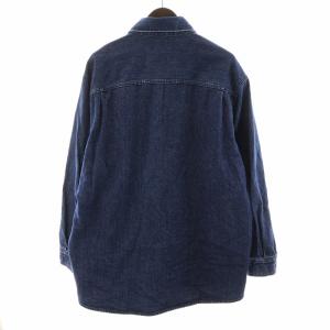 LAD MUSICIAN 12oz DENIM SHIRT JACKET デニムジャケット Gジャン ジージャン 42 S 青 ブルー 2124-353