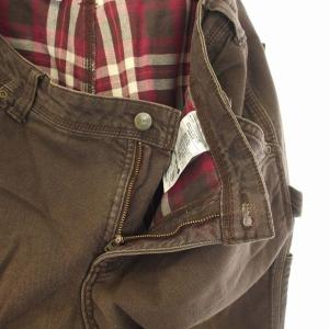 Carhartt ワークパンツ ペインターパンツ ジップフライ ストレート W30 茶 ブラウン 100678 /TK