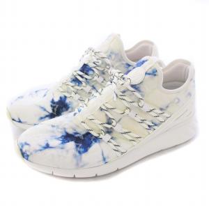 LOUIS VUITTON ファストレーン ライン モノグラム デニム スニーカー 9  ブルー ホワイト