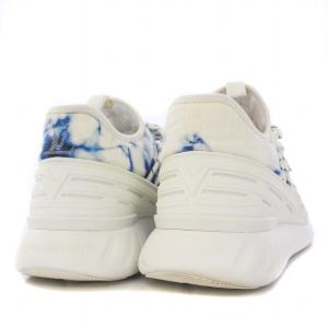 LOUIS VUITTON ファストレーン ライン モノグラム デニム スニーカー 9  ブルー ホワイト