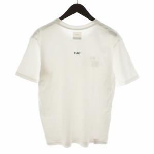WTAPS Tシャツ カットソー 半袖 ロゴ コットン 2 M 白 ホワイト