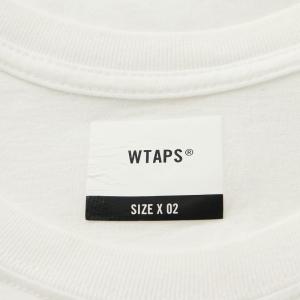 WTAPS Tシャツ カットソー 半袖 ロゴ コットン 2 M 白 ホワイト