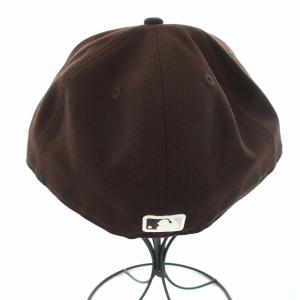 NEW ERA 59FIFTY サンディエゴ パドレス 野球帽 ベースボールキャップ 帽子 7 5/8 60.6cm 茶 ブラウン