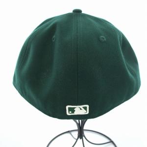 NEW ERA 59FIFTY ニューヨーク ヤンキース 野球帽 ベースボールキャップ 帽子 7 1/2 59.6cm 緑 グリーン