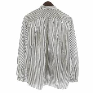 JUNYA WATANABE MAN COMME des GARCONS コムデギャルソン AD2013 シャツ 長袖 パッチワーク ショートカラー ストライプ柄